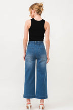 And The Why Jack O' Lantern Embroidered Ribbed Tank - Delanoir