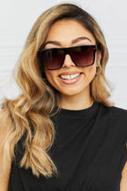 Tortoiseshell Square Full Rim Sunglasses - Delanoir