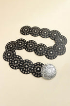 Vintage PU Leather Wide Belt - Delanoir