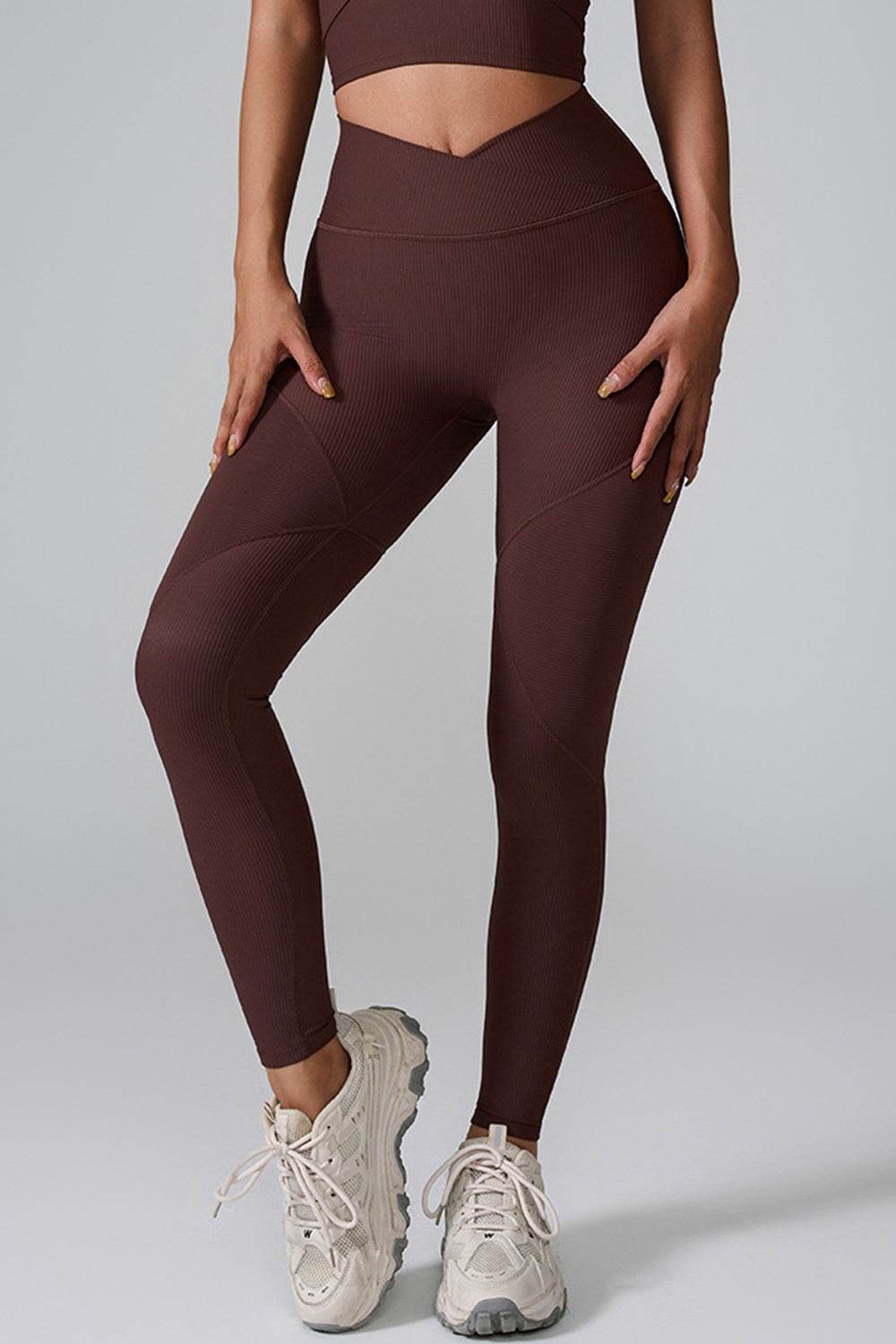 High Waist Active Leggings - Delanoir