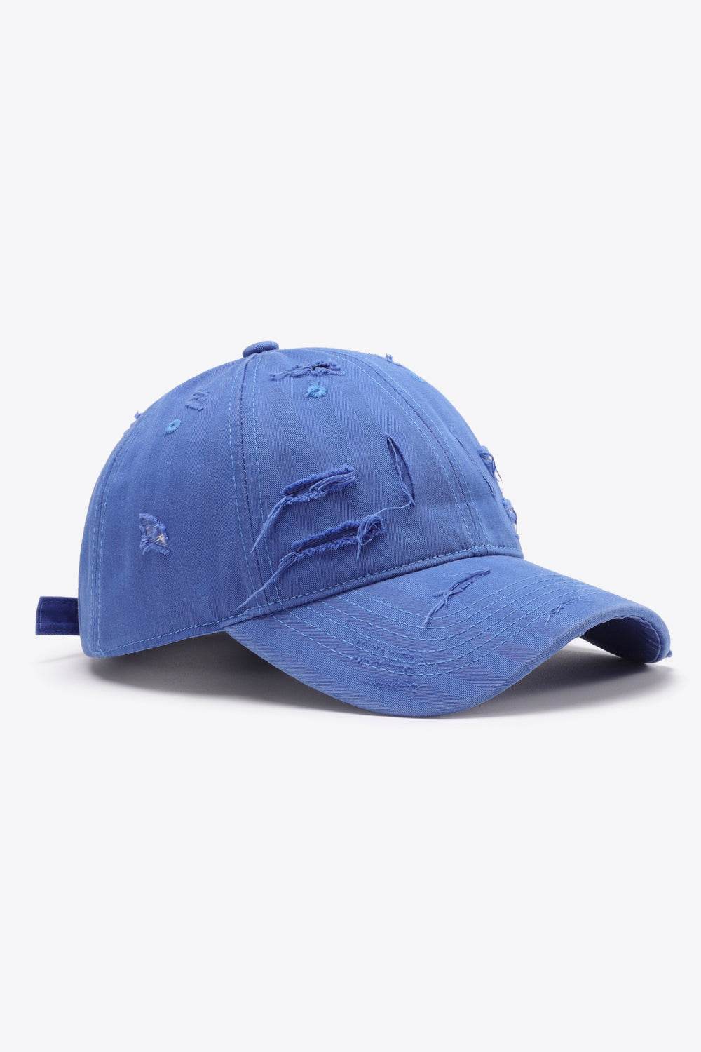 Distressed Adjustable Baseball Cap - Delanoir