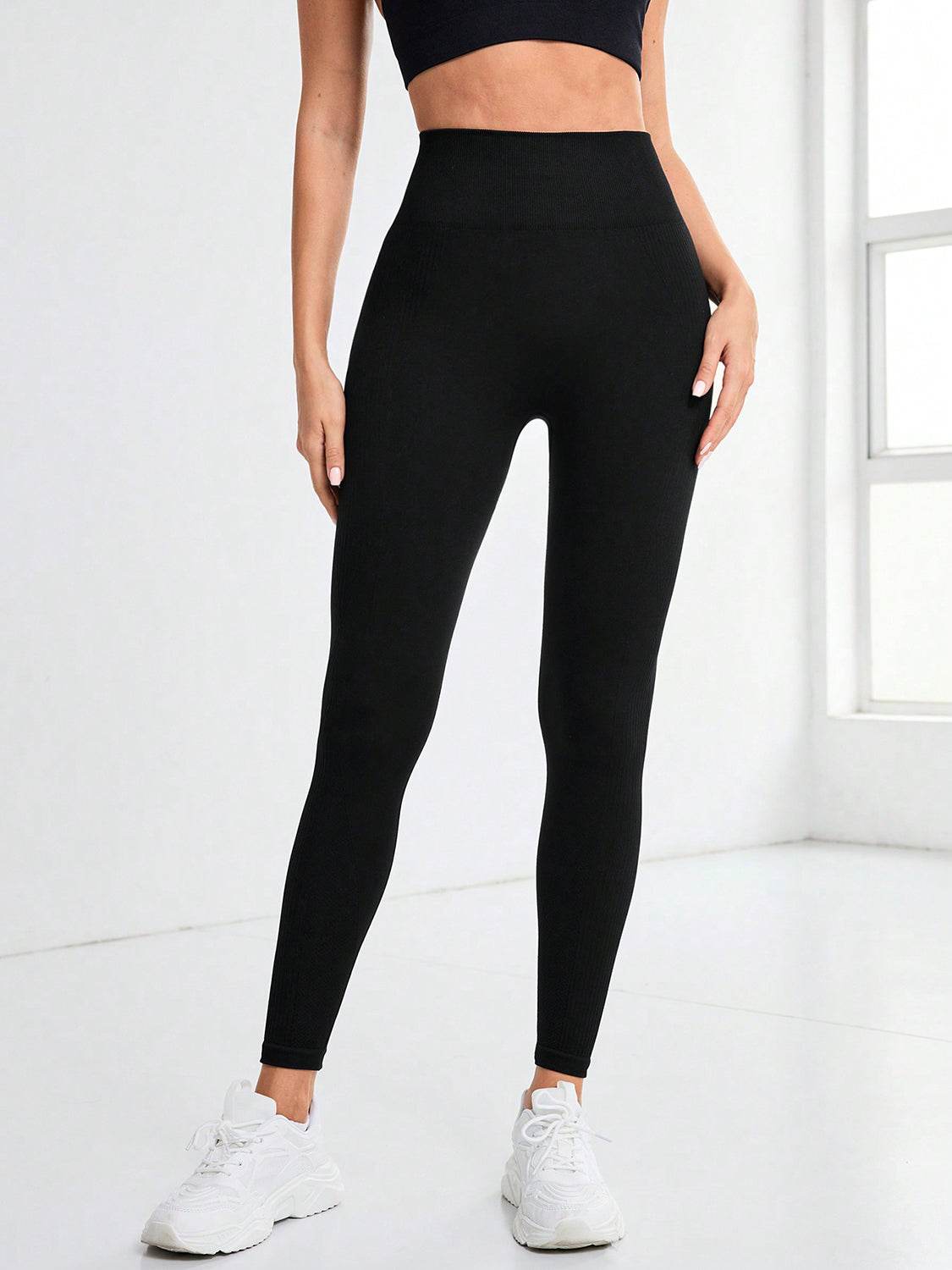 High Waist Active Leggings - Delanoir