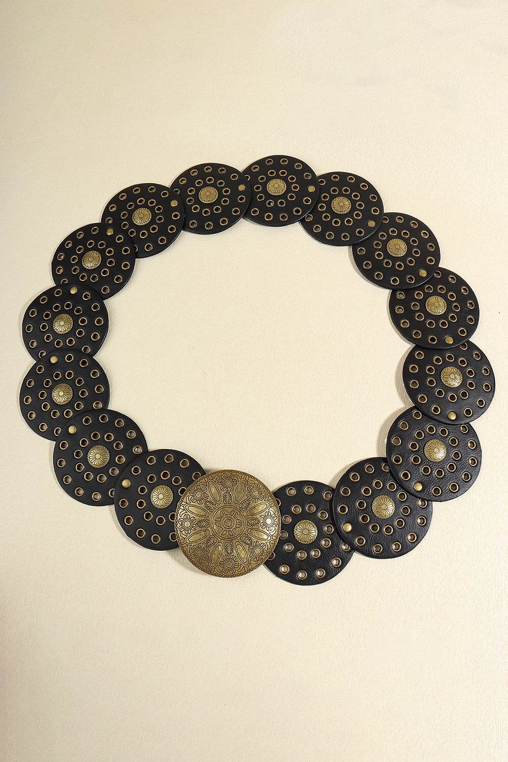 Zinc Alloy PU Disc Belt - Delanoir
