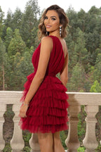 One-Shoulder Sleeveless Dress - Delanoir