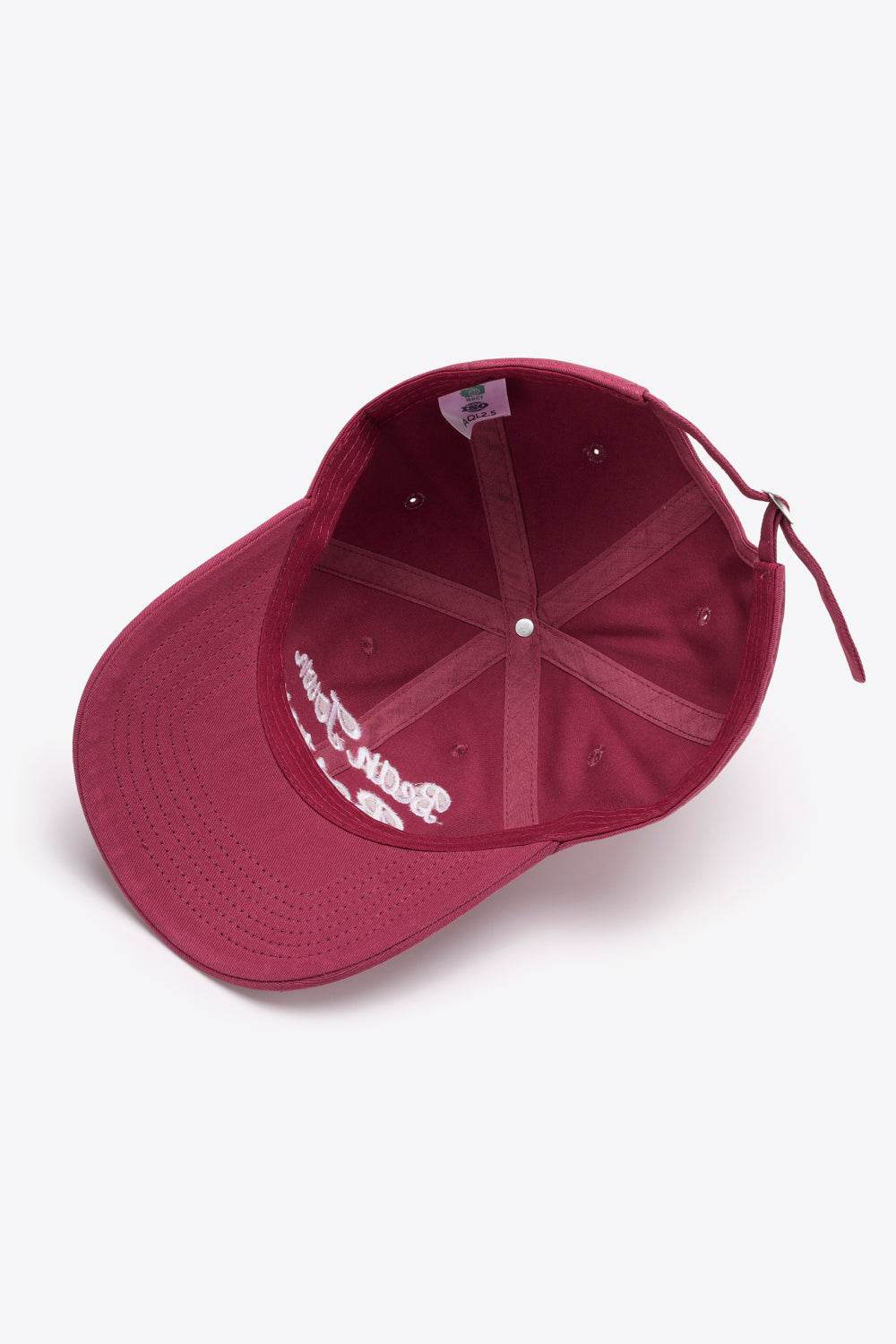 Embroidered Graphic Adjustable Baseball Cap - Delanoir