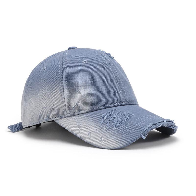Distressed Adjustable Cotton Hat - Delanoir