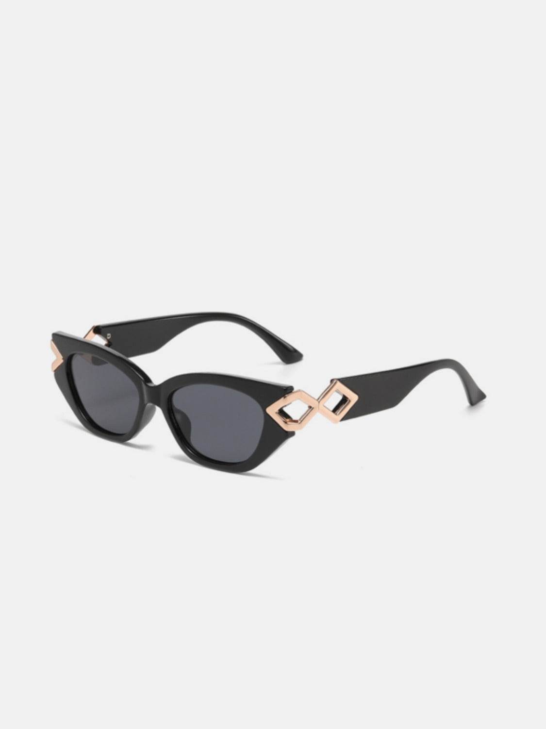 Polycarbonate Frame Cat-Eye Sunglasses - Delanoir