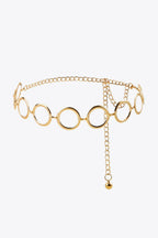 Circle Ring Chain Belt - Delanoir