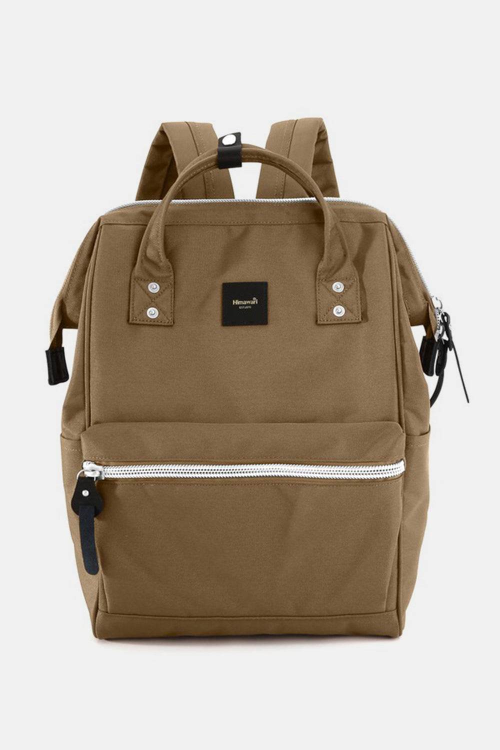 Himawari Water Resistant Canvas Backpack Bag with Side Pockets - Delanoir