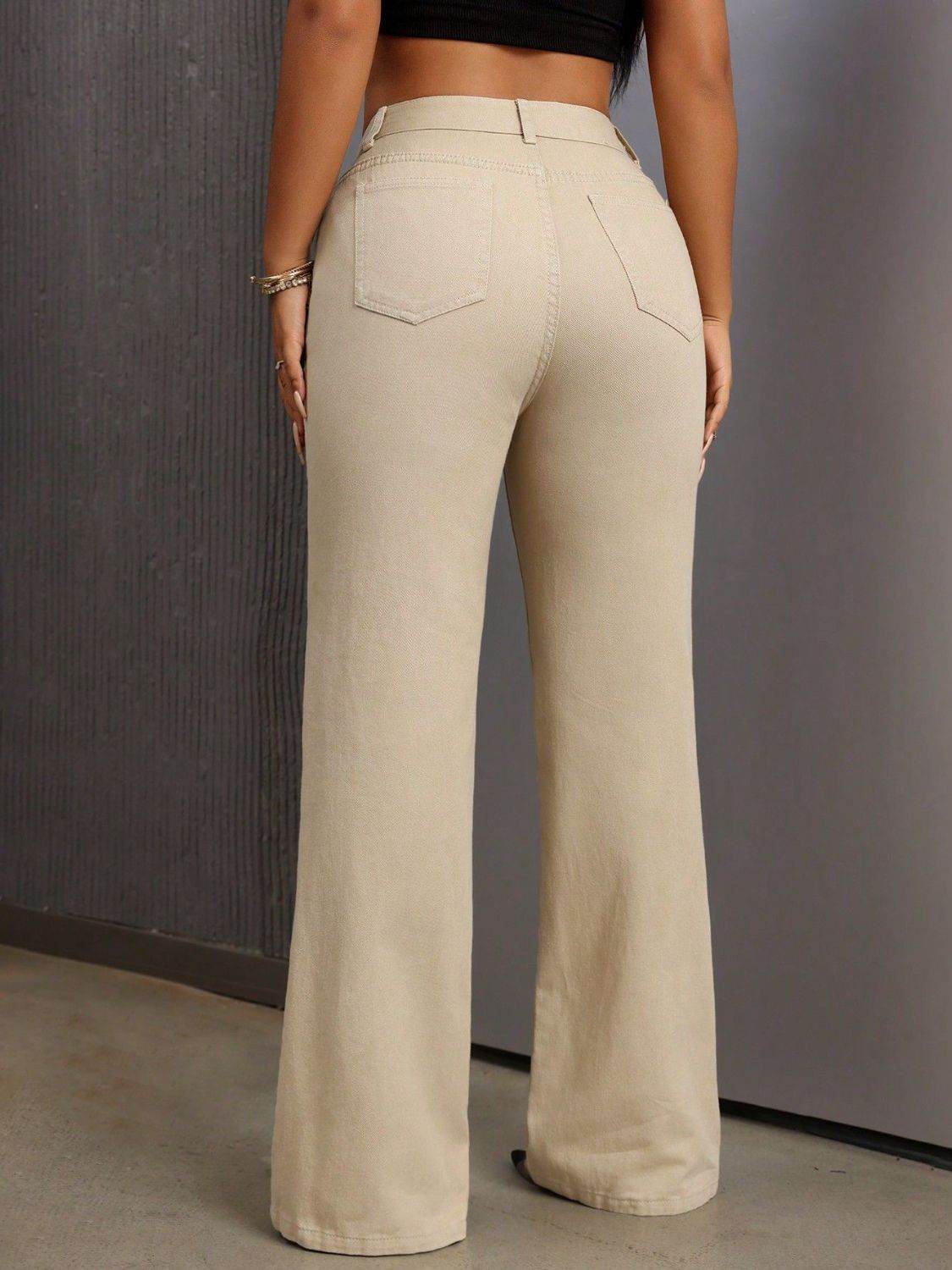 Bootcut Jeans with Pockets - Delanoir