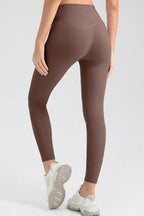 High Waist Skinny Active Pants - Delanoir