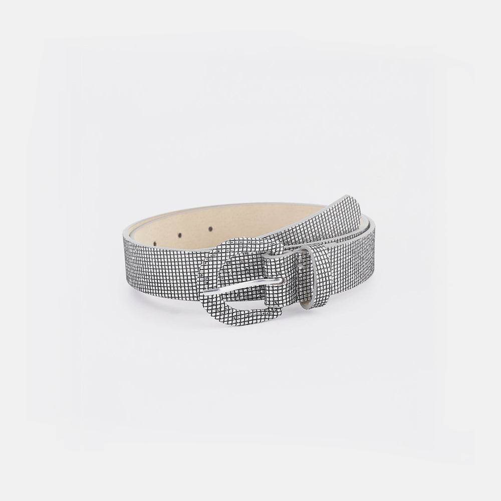 Sequin PU Leather Belt - Delanoir