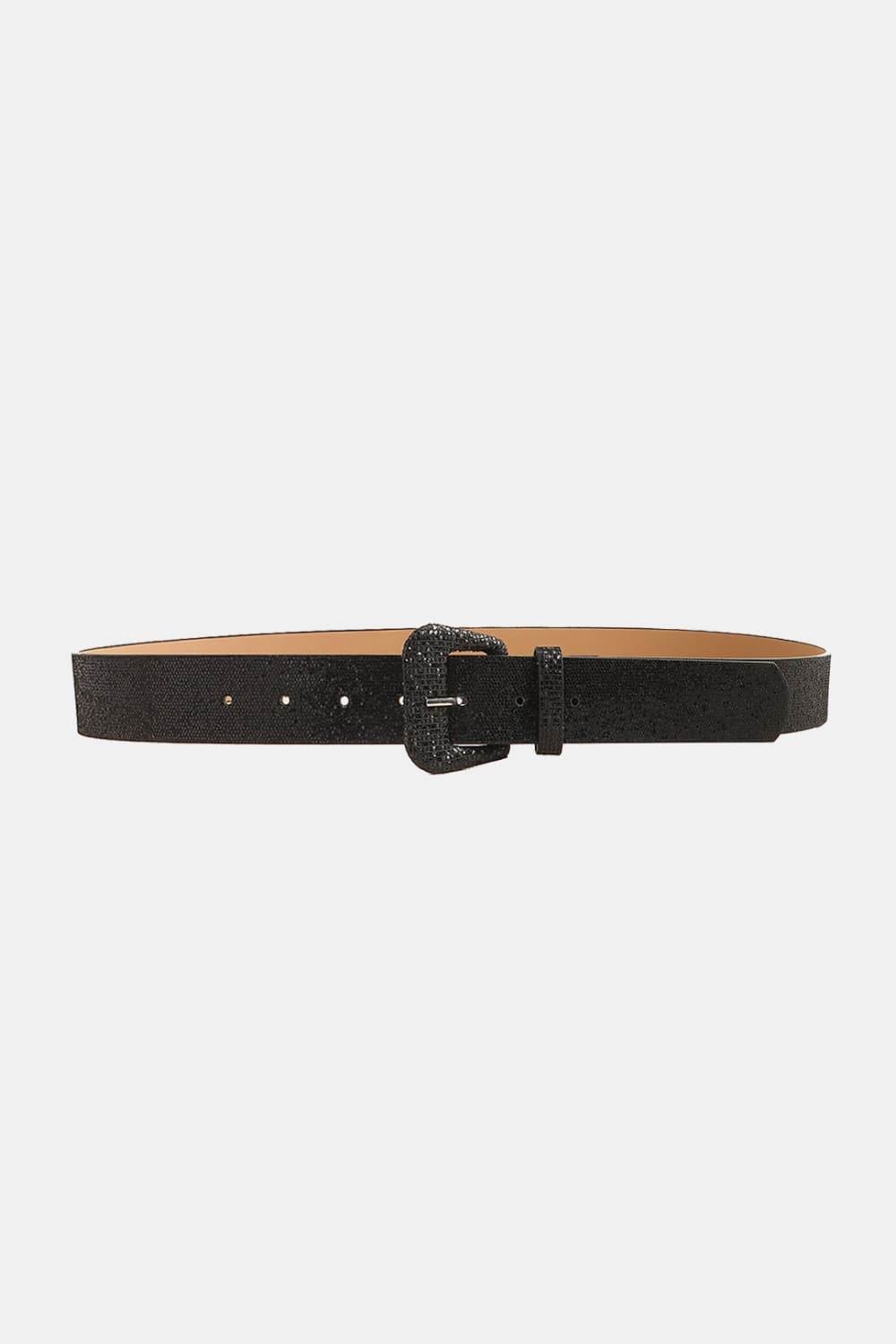 Glitter PU Leather Belt - Delanoir