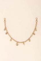 Sea Element Charm Iron Chain Belt - Delanoir