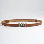 Alloy Buckle PU Belt - Delanoir