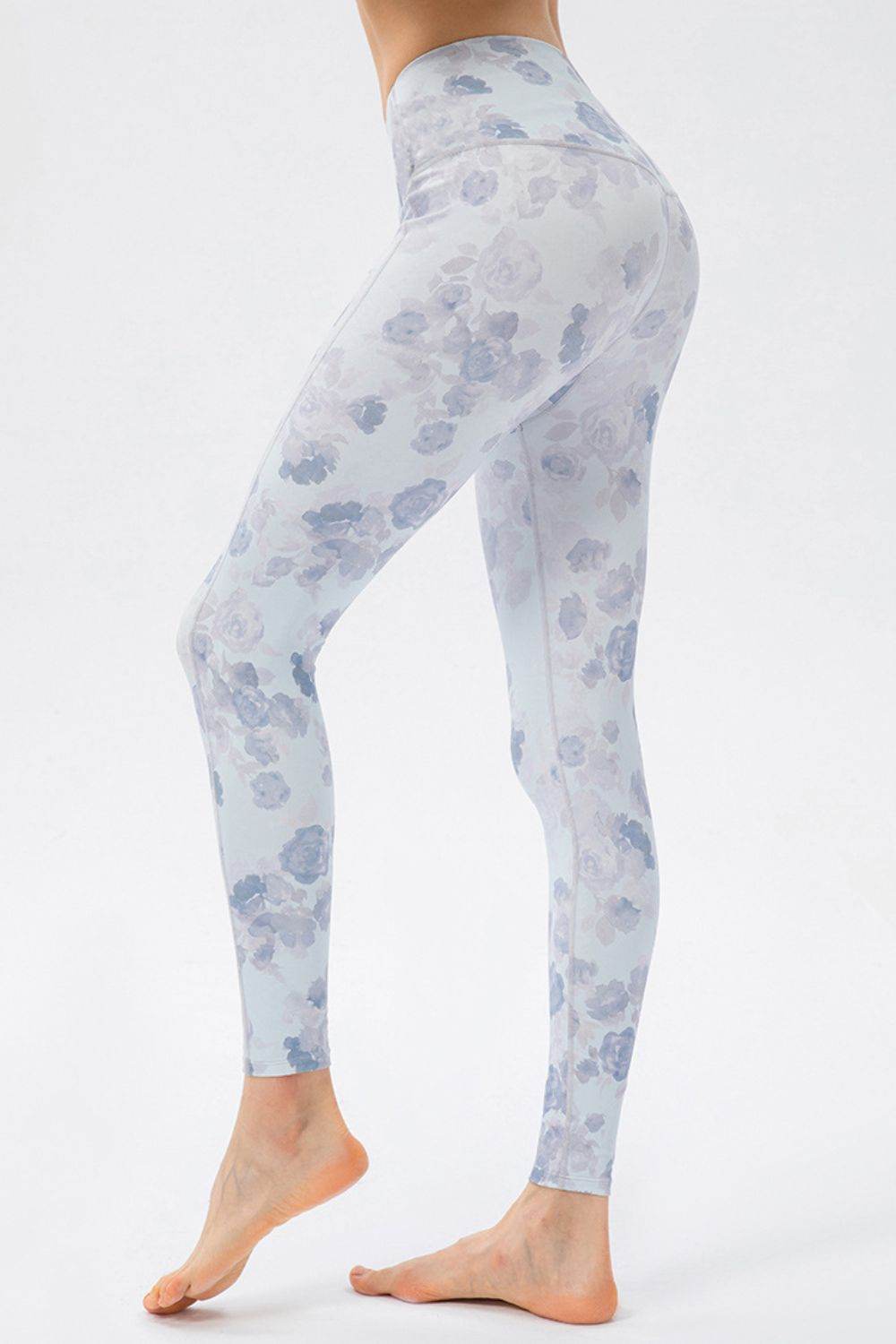 High Waist Skinny Active Pants - Delanoir