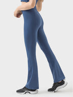 Millennia Zipper Detail High Waist Active Pants - Delanoir