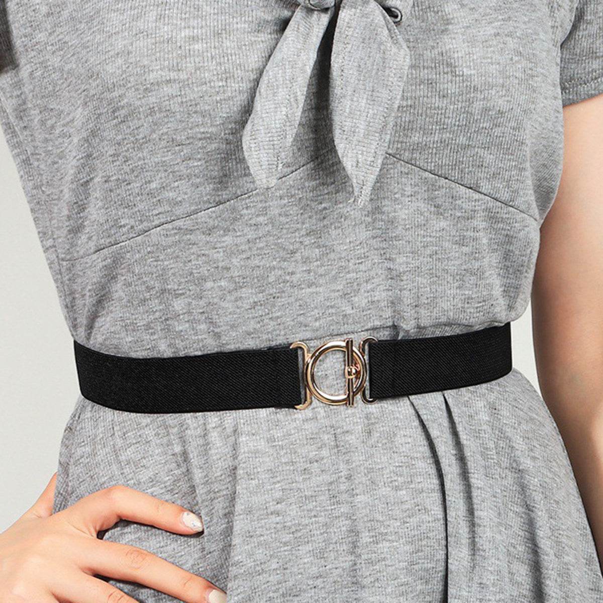 Toggle Clasp Elastic Belt - Delanoir