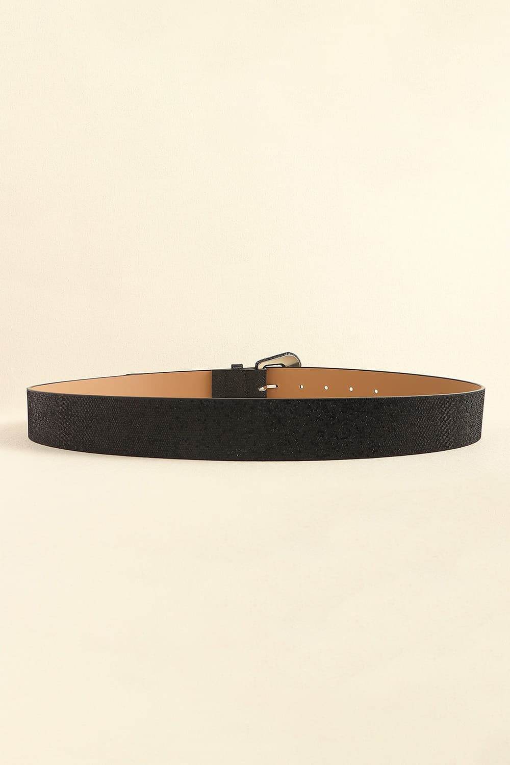 Glitter PU Leather Belt - Delanoir