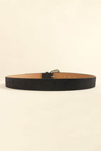 Glitter PU Leather Belt - Delanoir