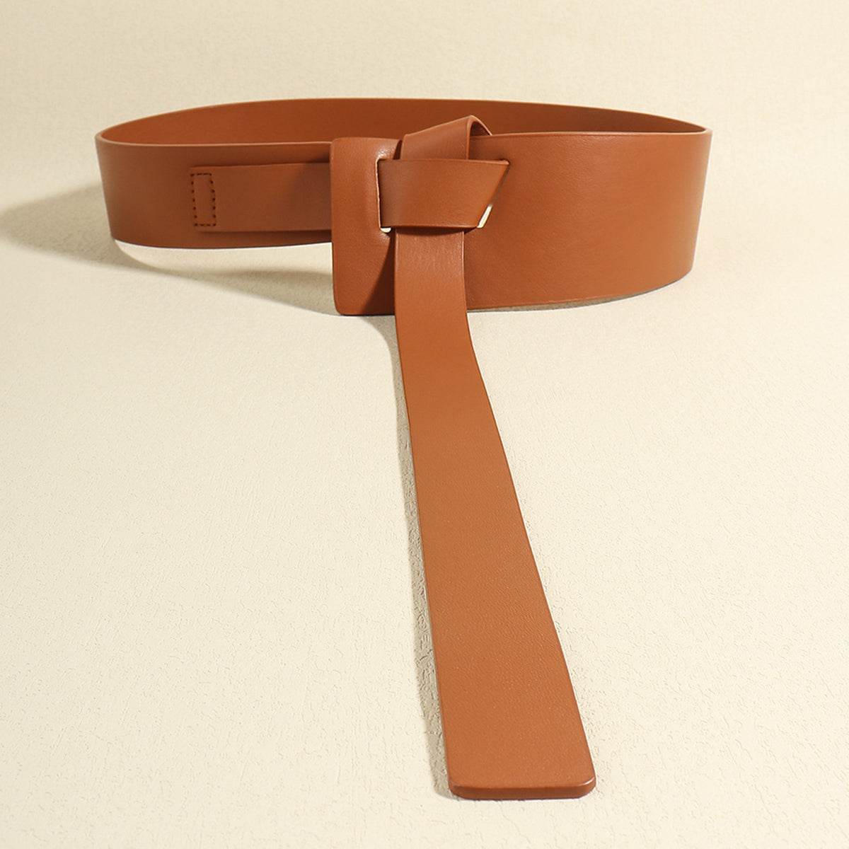Knot Detail PU Belt - Delanoir