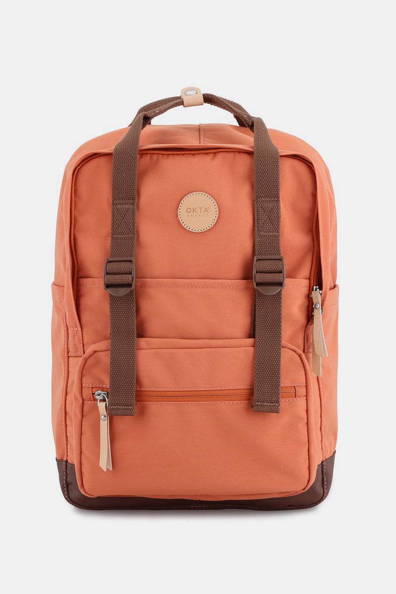 Himawari Waterproof Canvas Backpack Bag with Side Pockets - Delanoir