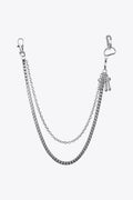 Double-Layered Cross Waist Chain - Delanoir
