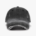 Distressed Washed Adjustable Baseball Cap - Delanoir