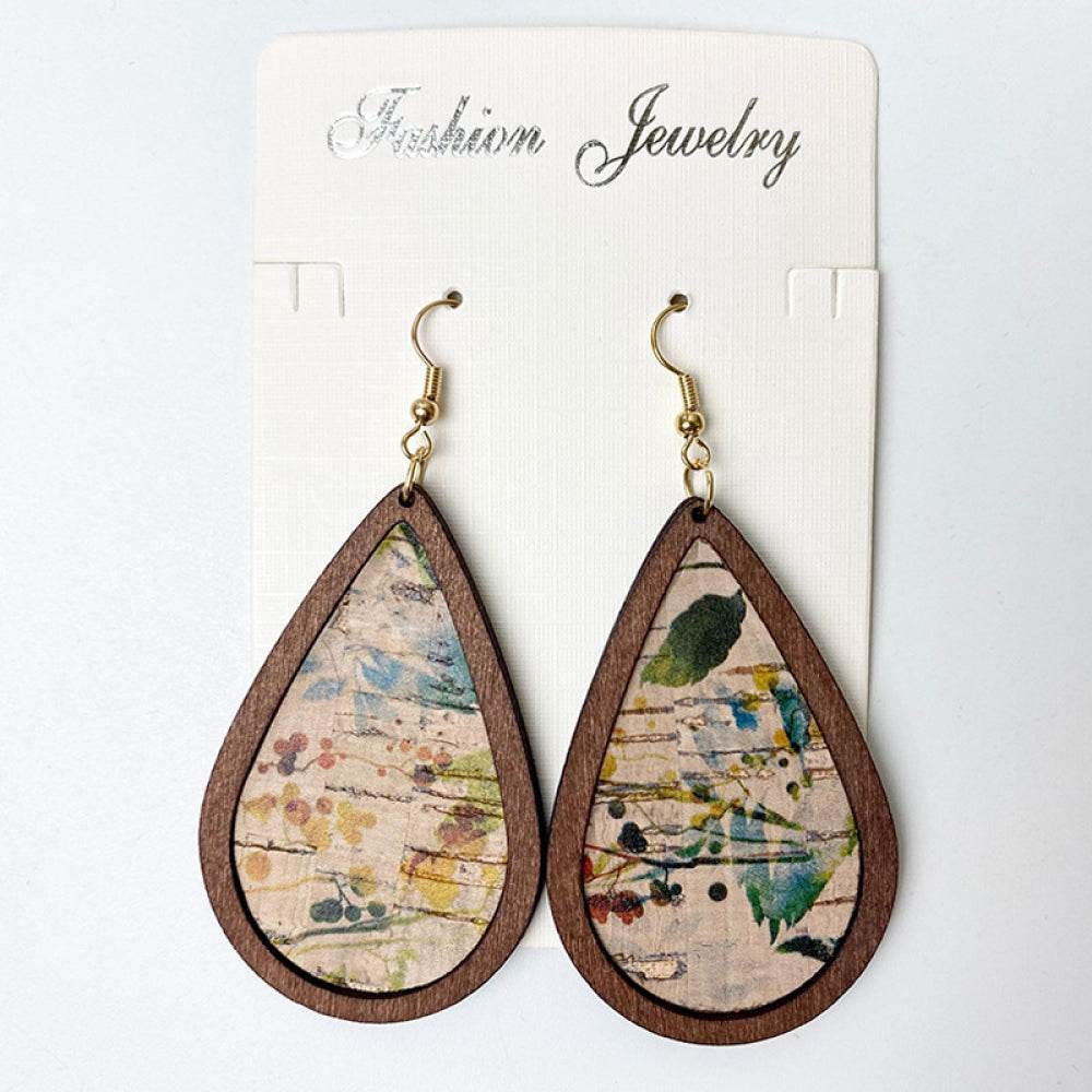 Teardrop Dangle Earrings - Delanoir