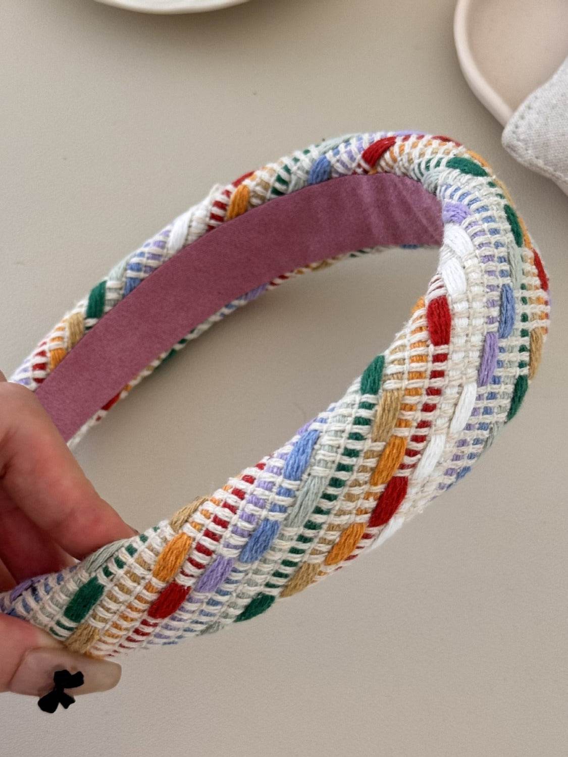 Colorful Polyester Hair Headband - Delanoir