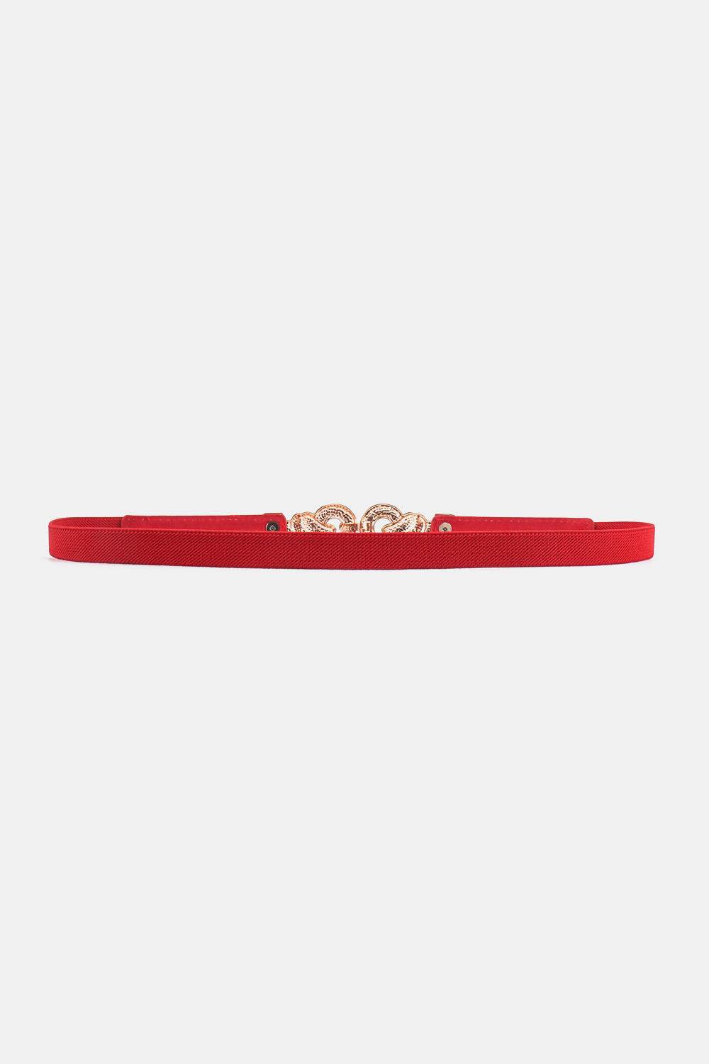 Zinc Alloy Buckle PU Leather Belt - Delanoir