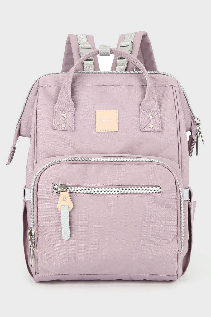Himawari Waterproof Canvas Backpack Bag with Side Pockets - Delanoir