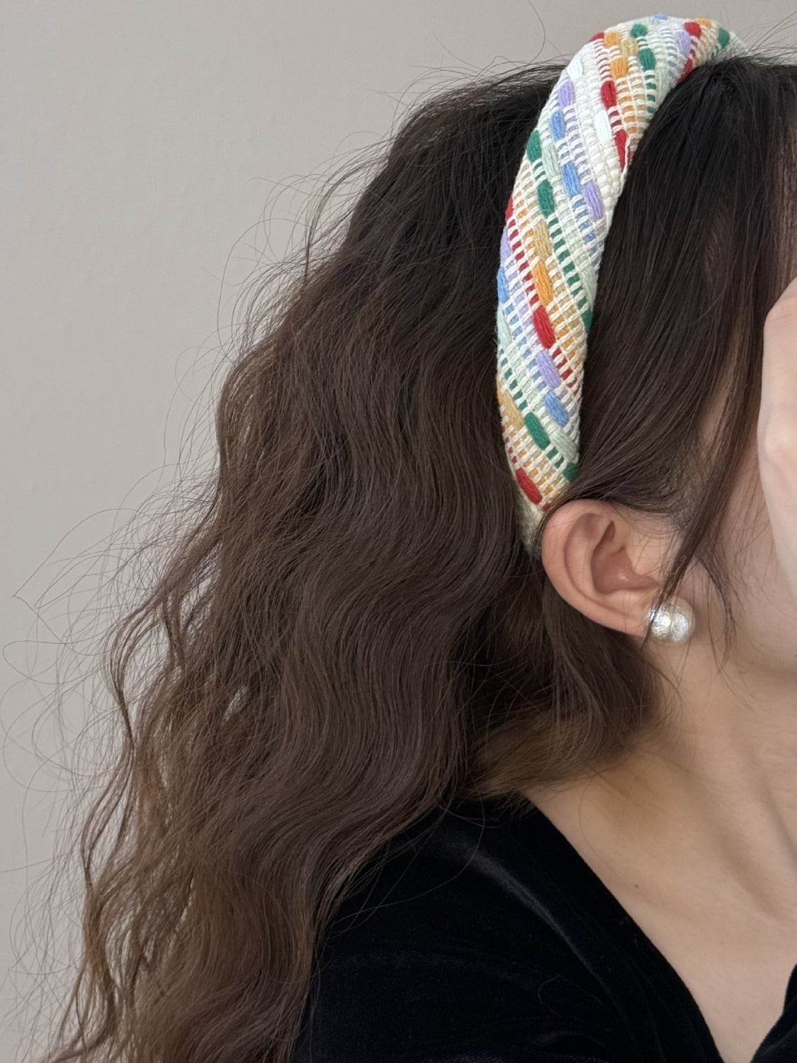 Colorful Polyester Hair Headband - Delanoir