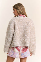 J.NNA Mixed Fabric Chic Jacket - Delanoir