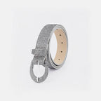 Sequin PU Leather Belt - Delanoir
