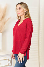 Culture Code Full Size Wide Notch Relax Top - Delanoir