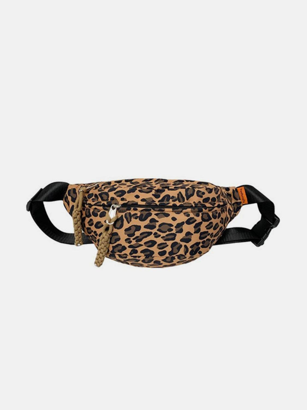 Leopard Nylon Crossbody Bag - Delanoir