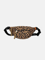 Leopard Nylon Crossbody Bag - Delanoir
